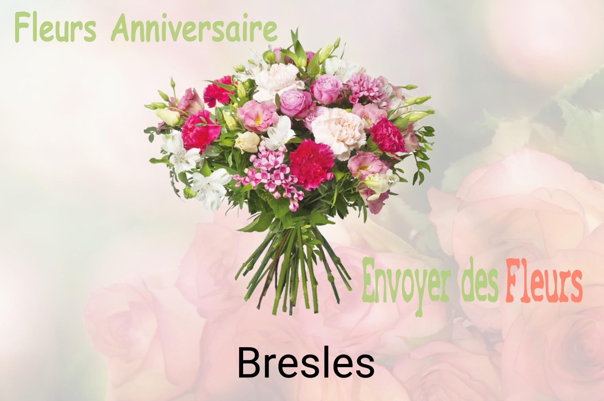 Bouquet de fleurs d’anniversaire livré à Bresles